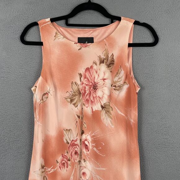 Positive Attitude Dress Womens 6 Floral Sleeveless Maxi Formal Elegant Special - Picture 2 of 7